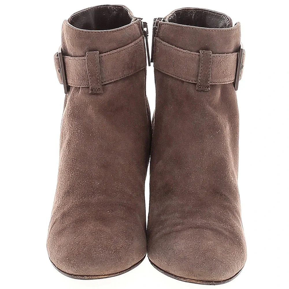 Aquatalia Vanie Weatherproof Ankle Boot in Taupe Size 7‎